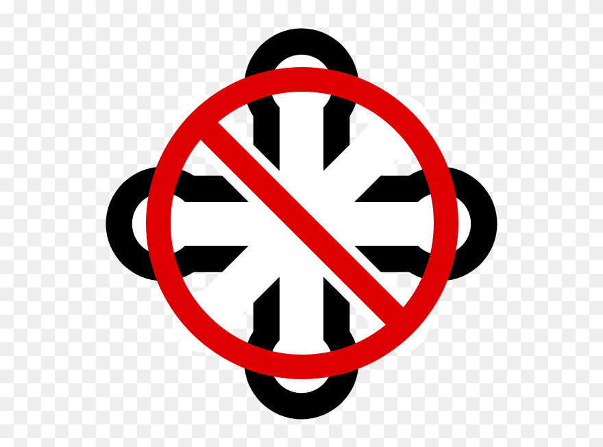 Anti Svg - Circle Clipart