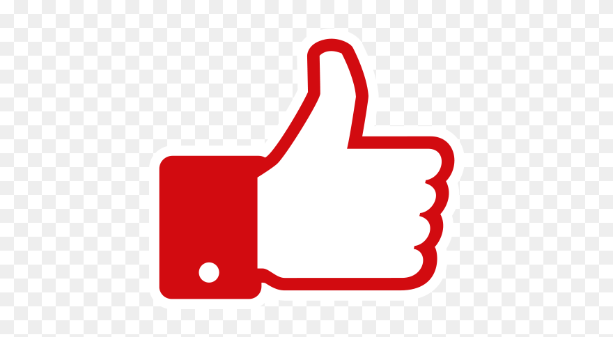 Youtube Facebook Like Button Blog - Like Logo Youtube Png Clipart