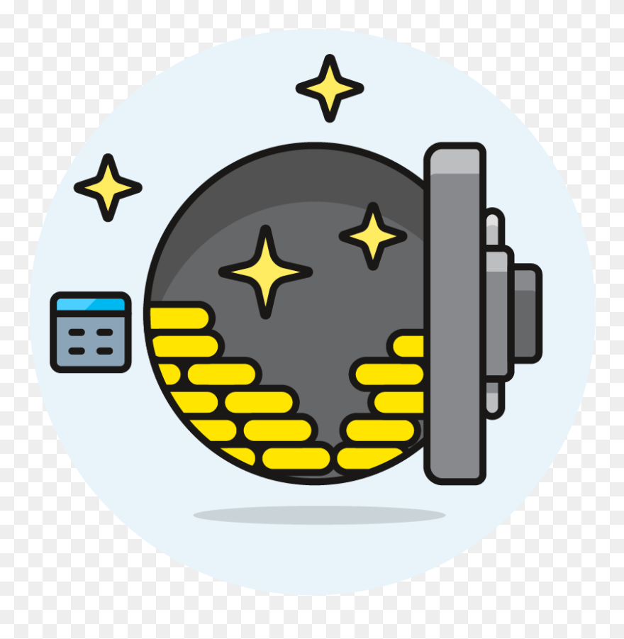 Icon Image Creator Pushsafer - Safe Gold Icon Png Clipart