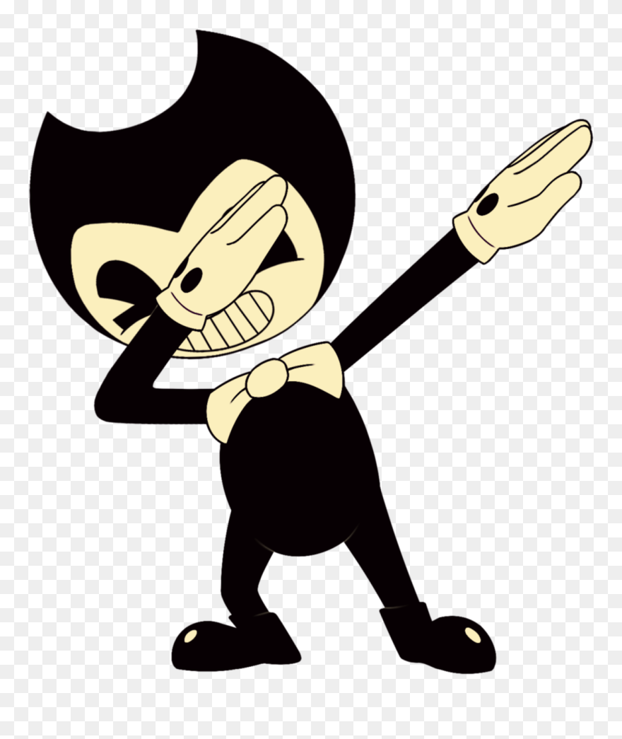 Bendy Dabbing Clipart