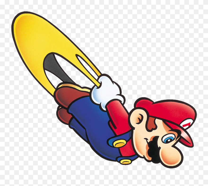 Some Pngs - Pic - Twitter - Com/sfbc15lqhl - Super - Super Mario World Cape Dive Clipart