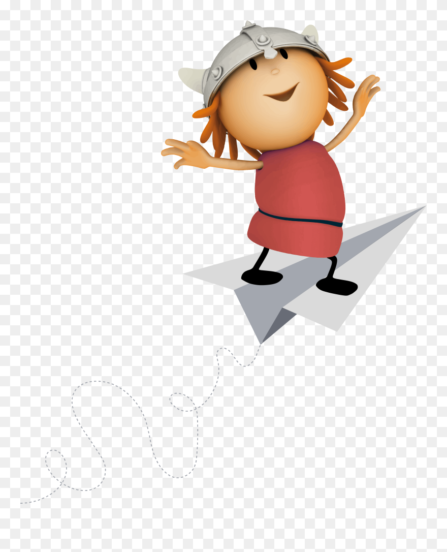 Viking Saute Enveloppe - Petit Viking Clipart