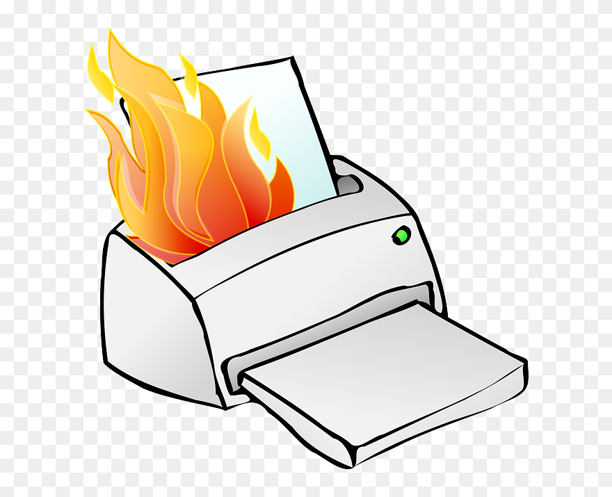 Printer Clipart Print - Printer Clip Art - Png Download