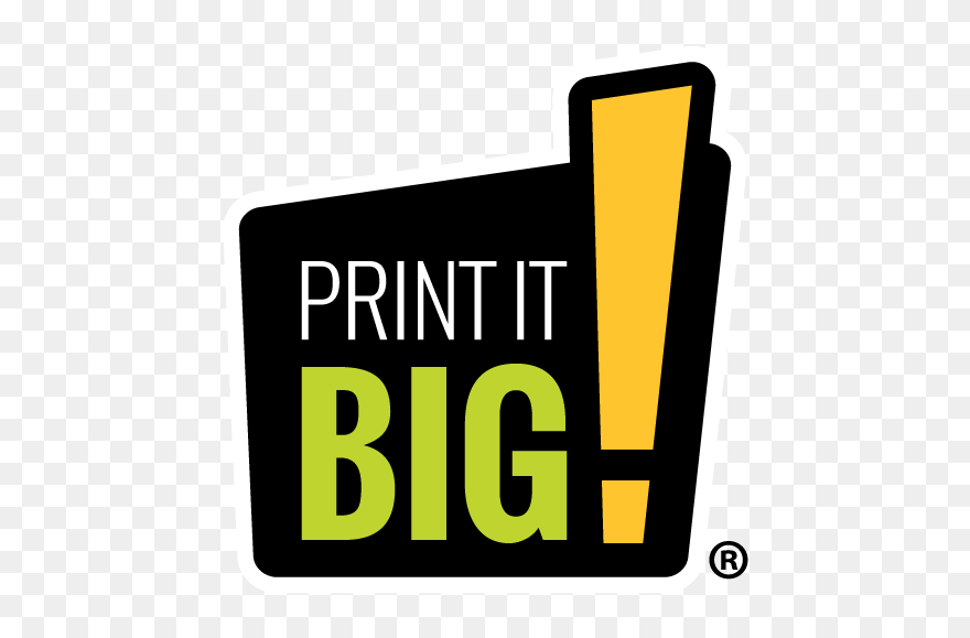 Print It Big - Sign Clipart