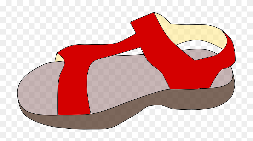 Free To Use Public Domain Sandals Clip Art - Transparent Sandals Clipart - Png Download