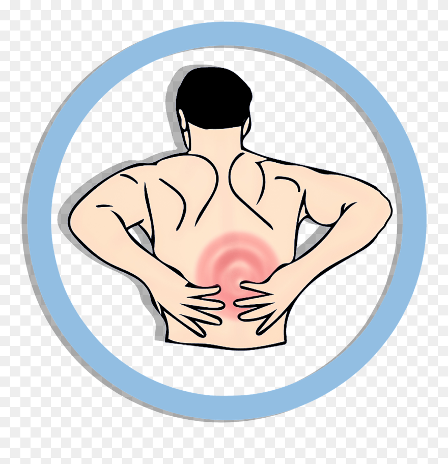 Chronic Back Pain Healed By Herschel - Muscle Pain Clipart - Png Download