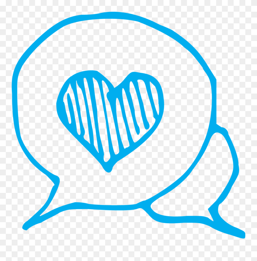 Brand Love Talk Clipart