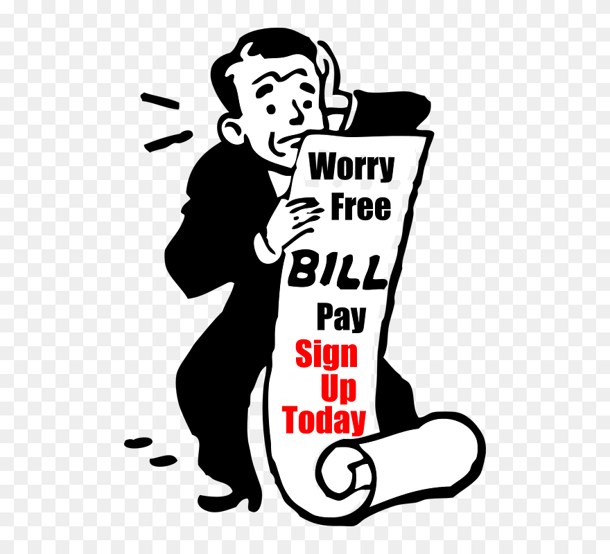 Bill Clip Art - Png Download