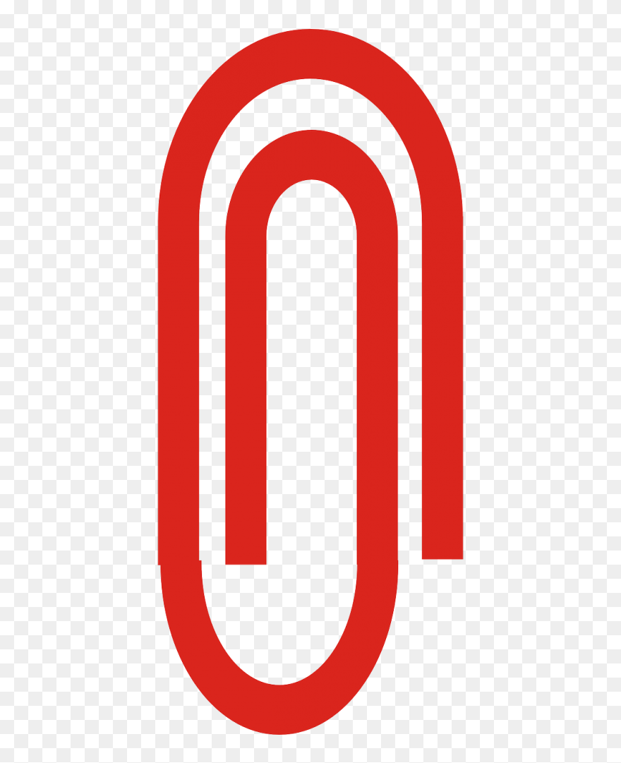 Paperclip Paper-clip Clip - Sign - Png Download
