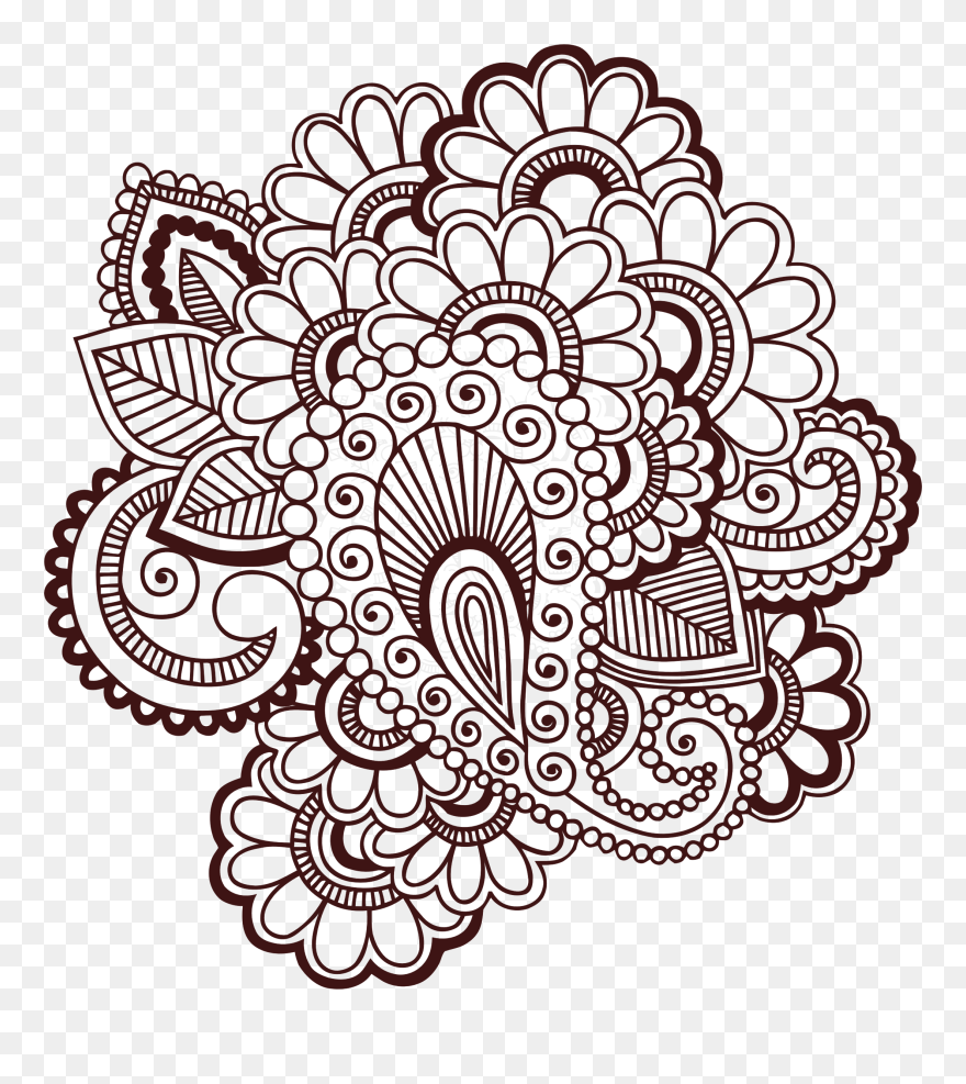 Tattoo Designs Png - Henna Tattoo Designs Clipart