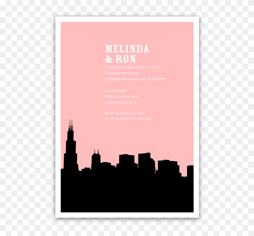 Chicago Skyline Silhouette Drawing - Chicago Skyline Clipart