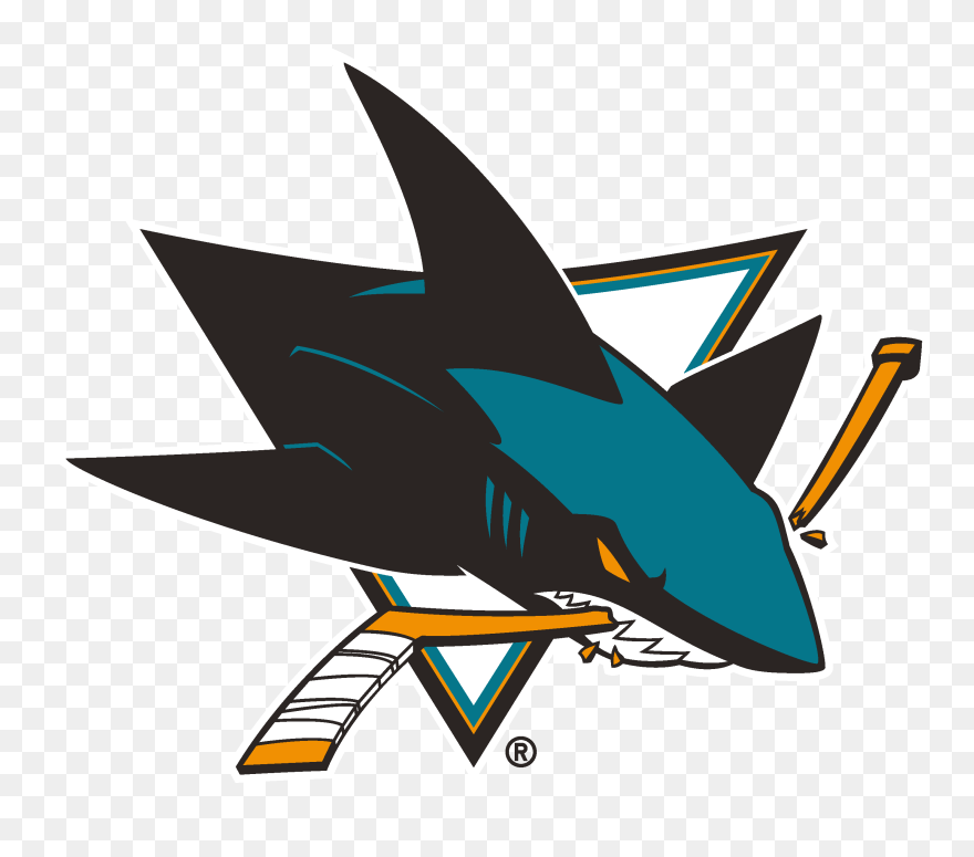 Prairie Falcon Clipart Summer - San Jose Sharks Logo - Png Download