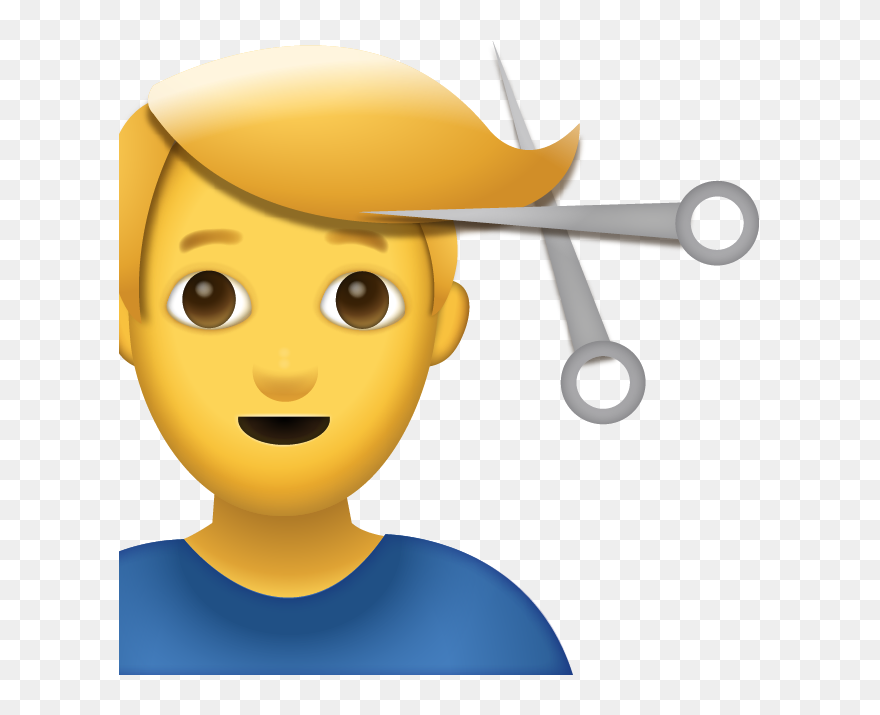 Haircut Emoji Clipart