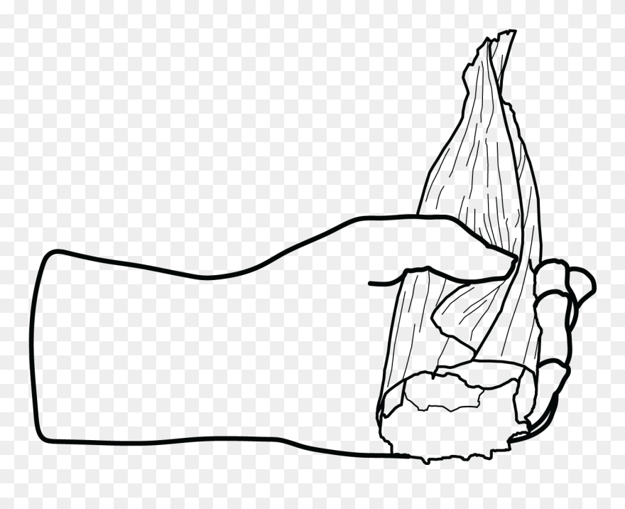 007 5 Tamales - Hand Clipart