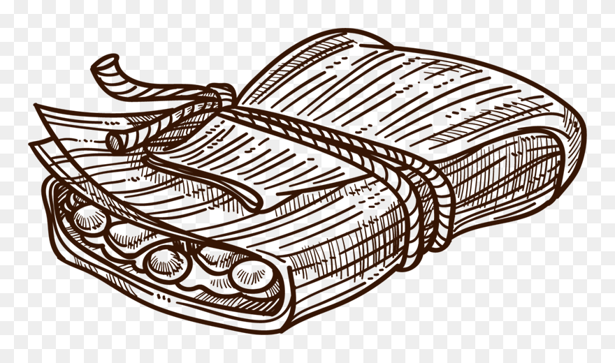 Tamales De Pollo Para Dibujar Clipart