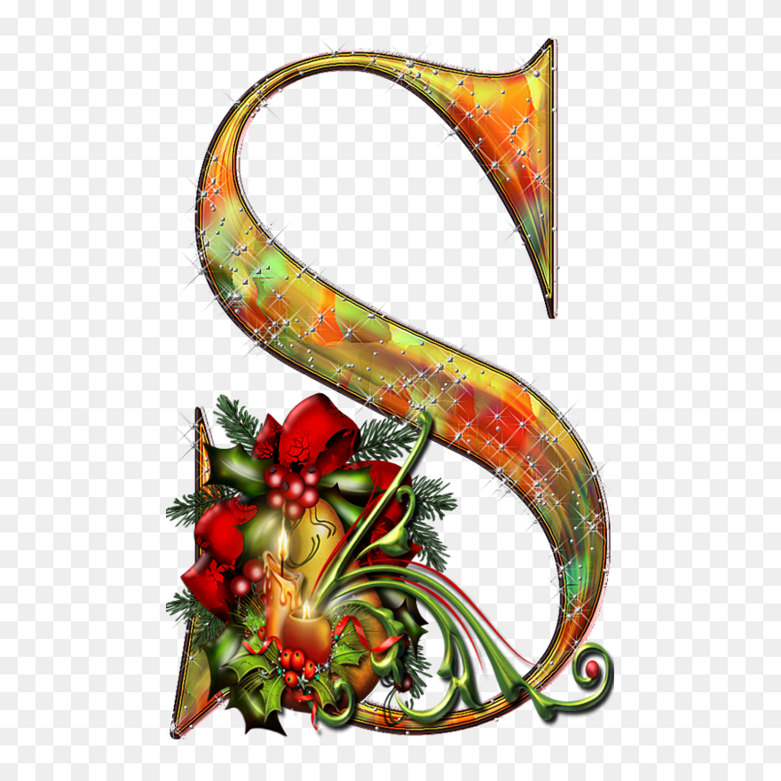 Alphabet De Noel 18 11 Letter Christmas Alphabet Clipart