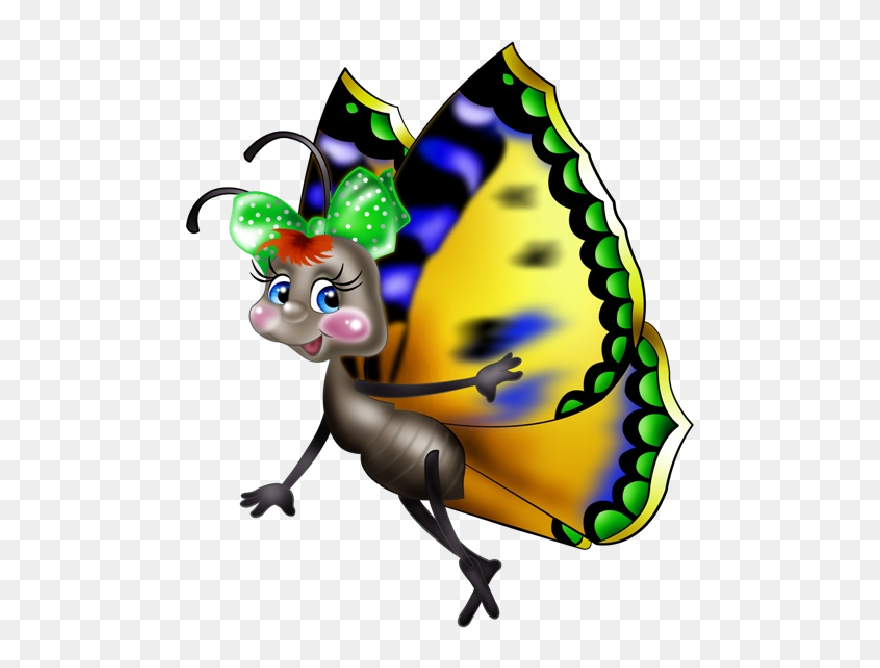 Butterflly Png Cartoon Clipart Transparent Png