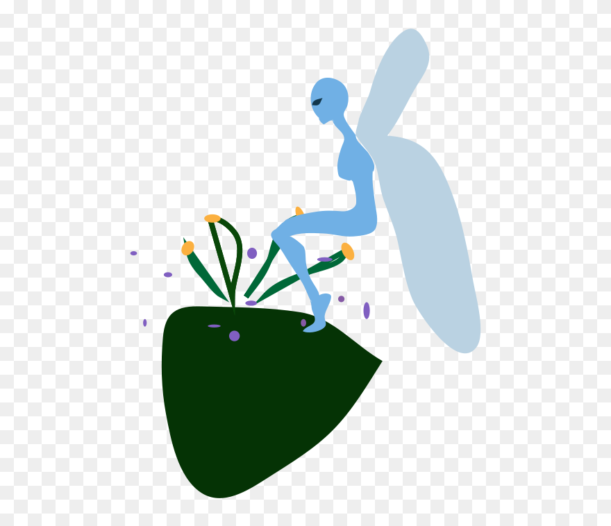 Fantasy Flower - Clip Art - Png Download