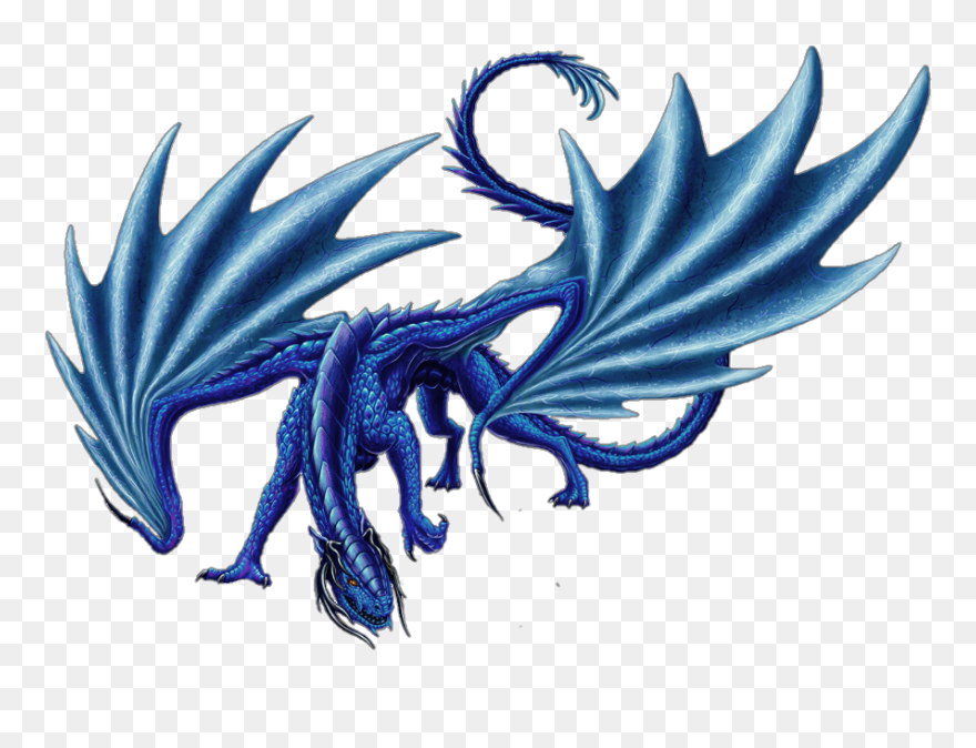 #dragon #wings #fantasy #clipart #tube #psp #png - Dungeons And Dragons Sapphire Dragon Transparent Png