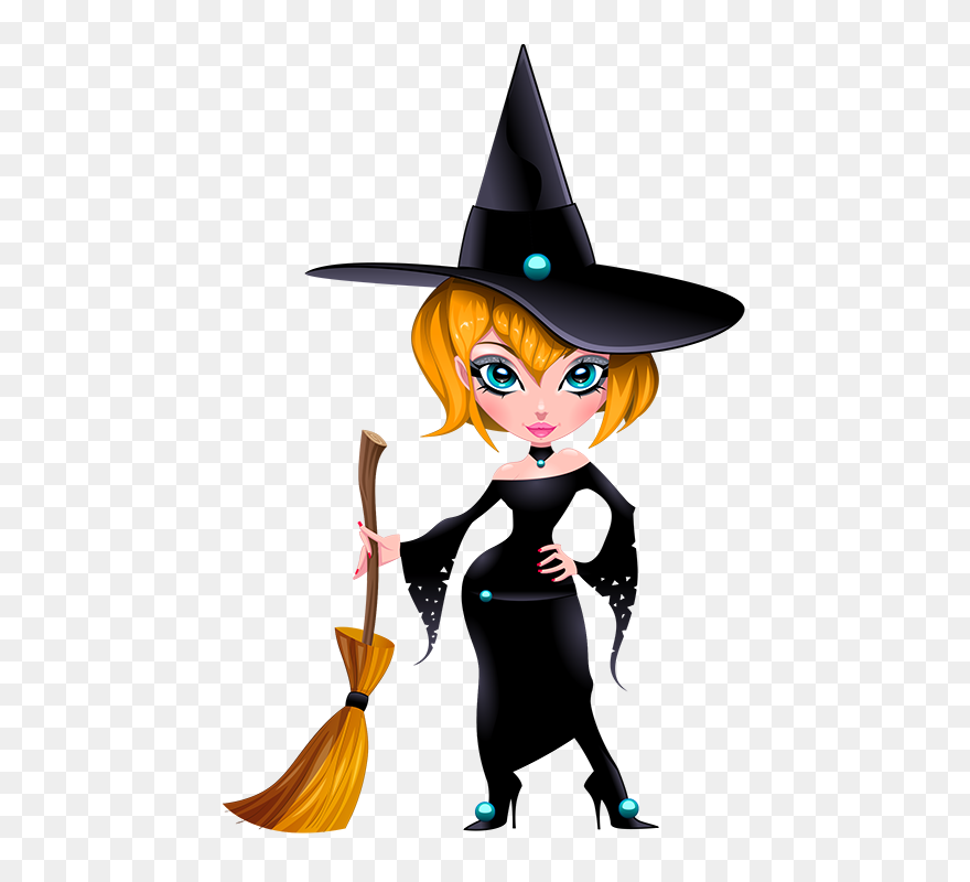 Tubes Halloween - Halloween Witches Clipart - Png Download