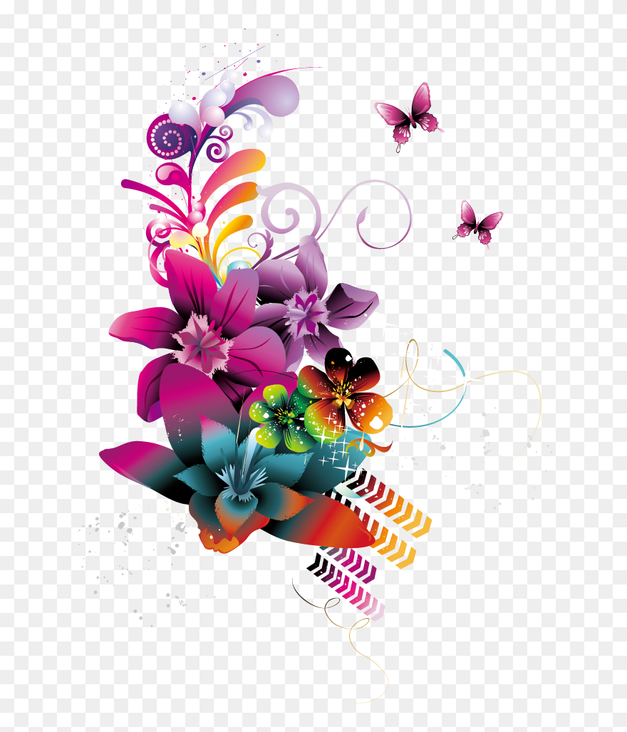 Love Passion Friendship Pattern Fantasy Free Clipart - Kiss Fantasy Love Art Colored - Png Download