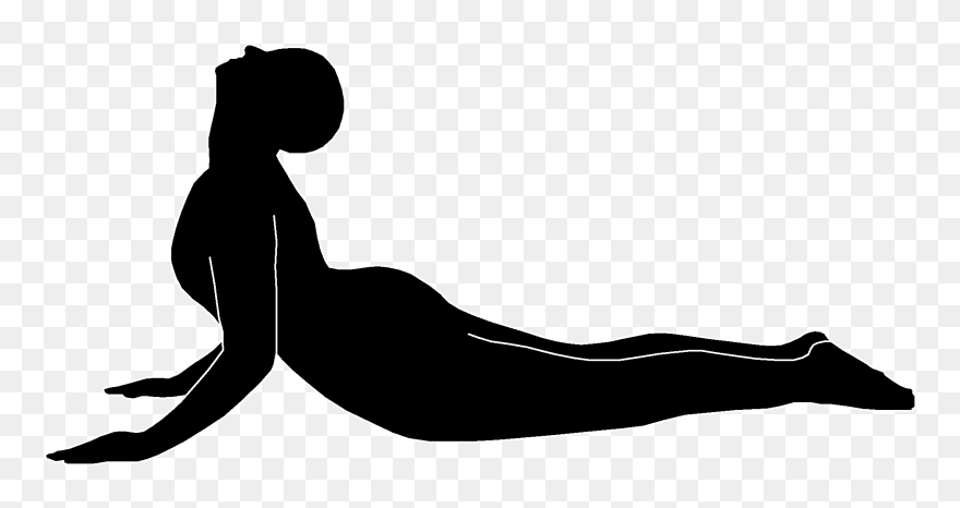 Bhujangasana Images Black And White Clipart