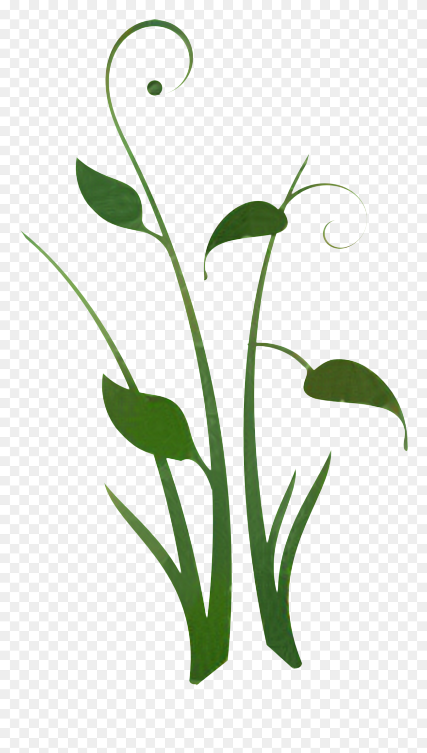 Clip Art Vector Graphics Flower Silhouette Portable - Silhouette Outline Png Flower Clipart Transparent Png