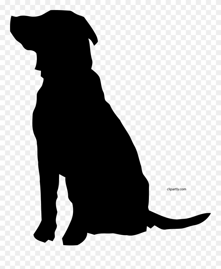 Dog Silhouette Clipart