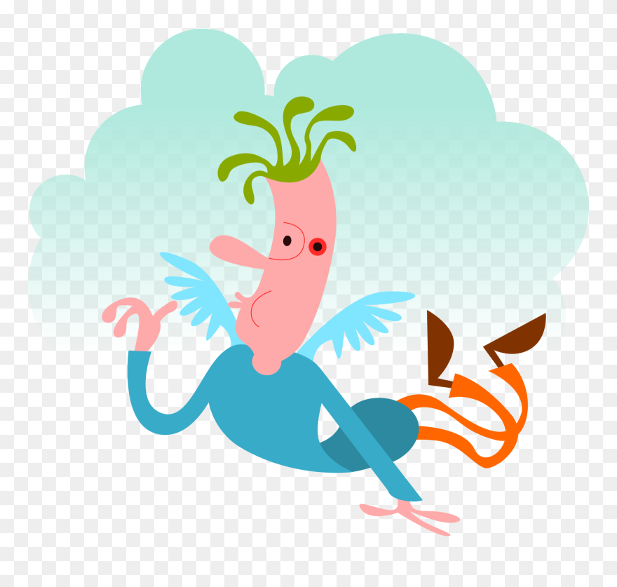 Dream, Man, Bubble, Cloud, Flying, Fantasy, Angel - Mito De Dedalo E Icaro Para Niños Clipart