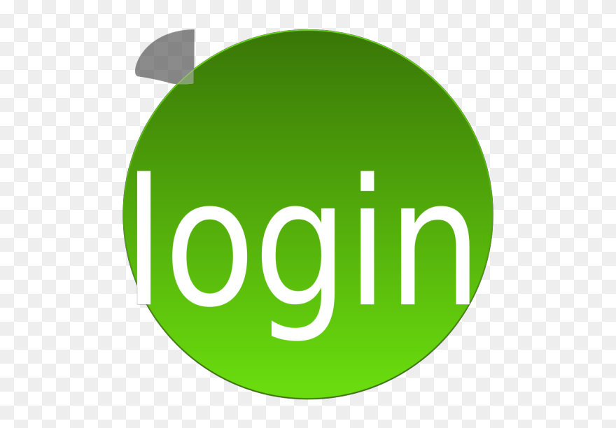 Green Login Png Icons - Circle Clipart