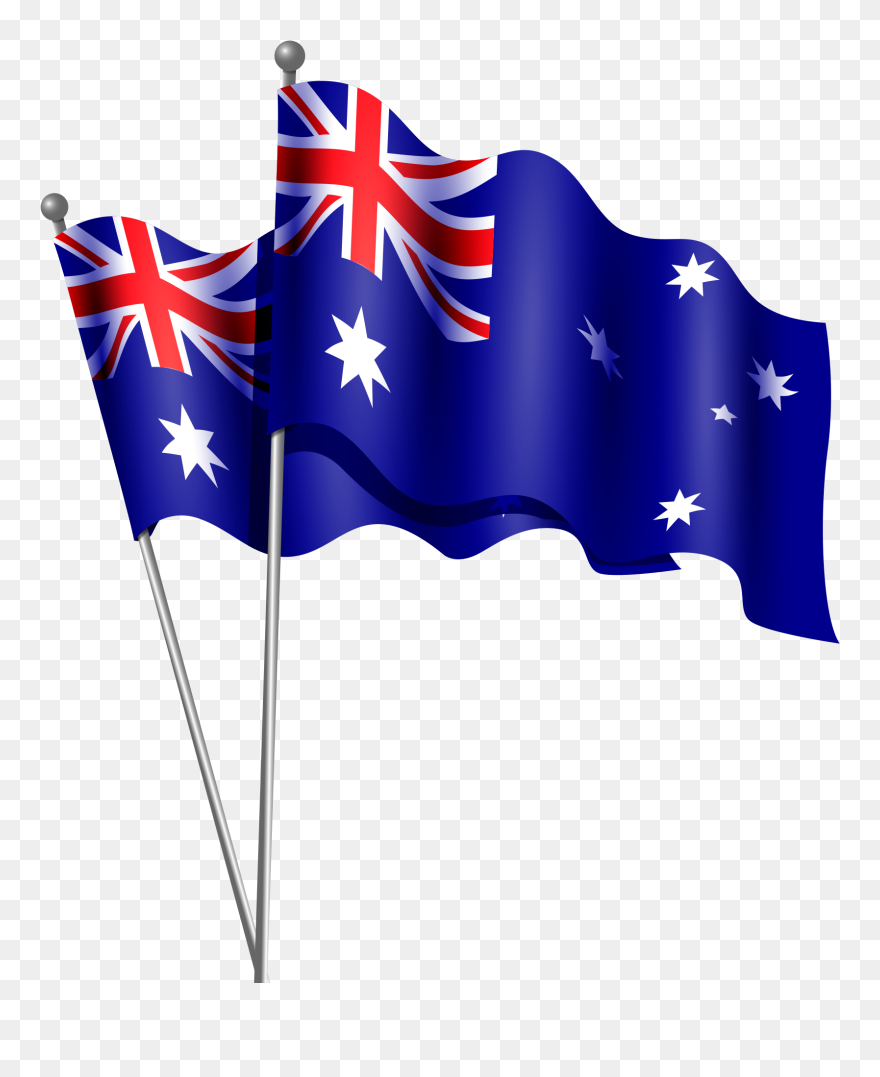 Australia Flag Clipart Png Free Download - Png Download Australian Flag Png Transparent Png