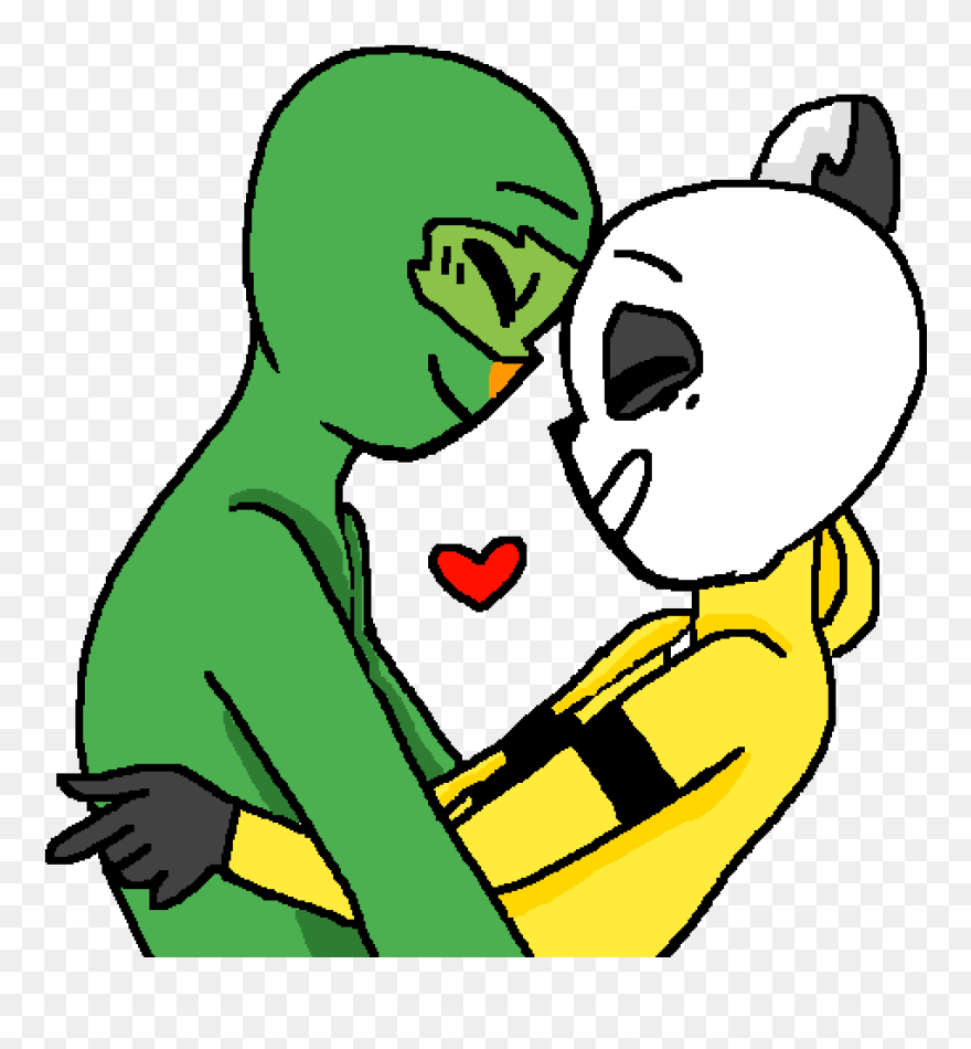 Transparent Harambe Png - Anime Base Duo Loves Clipart