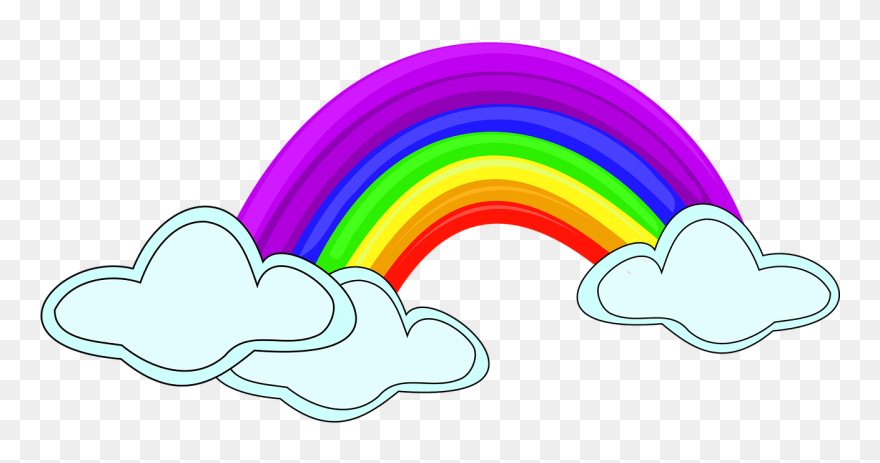 Clipart Arc En Ciel - Png Download