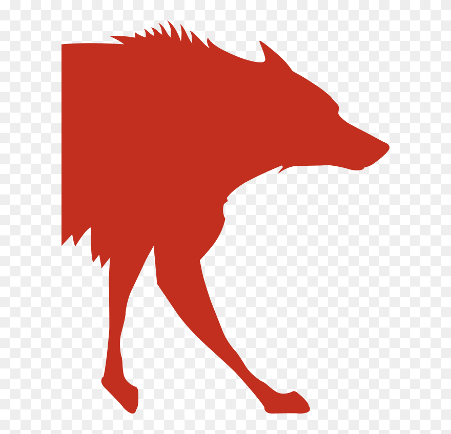 Red Fox Clip Art Silhouette Snout Fiction - Png Download