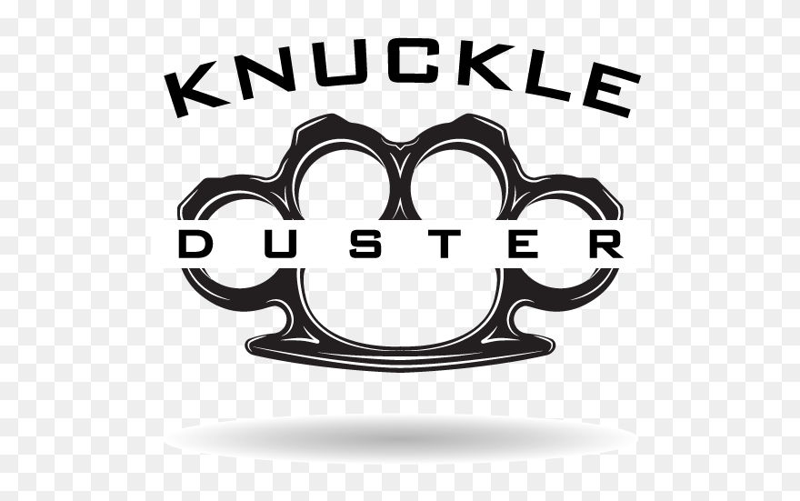 Outline Brass Knuckle Template Clipart