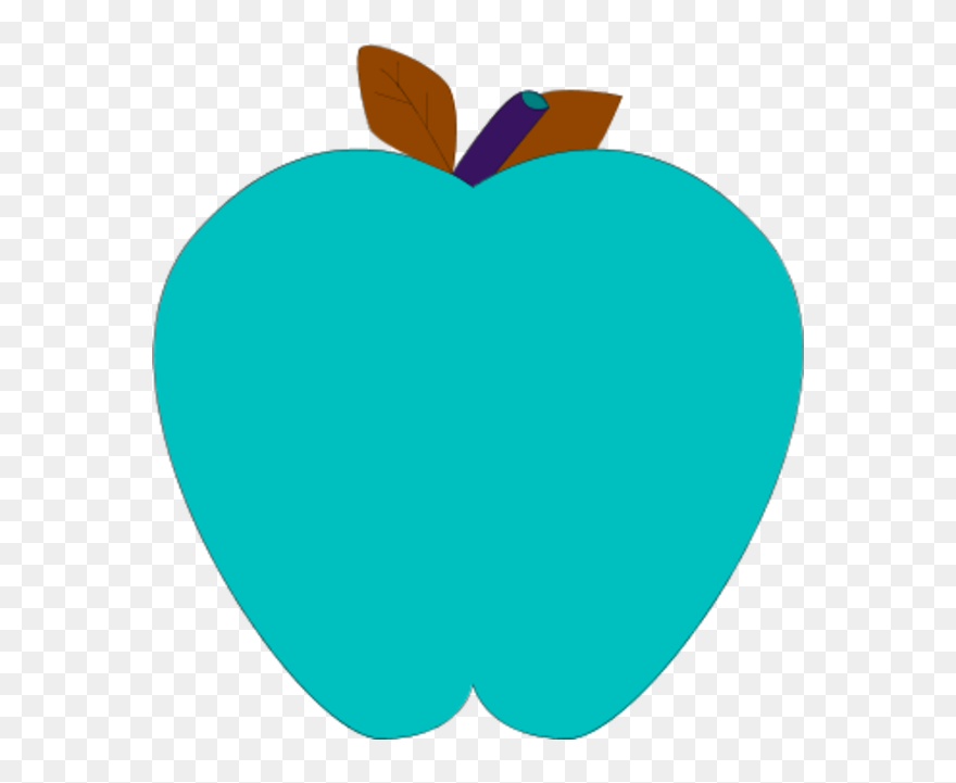 Color Apples Clipart - Blue Apple Clipart - Png Download