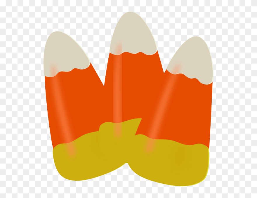 Candy Corn Caramel Corn Candy Pumpkin Caramel Apple - Candy Corn Vector Png Clipart