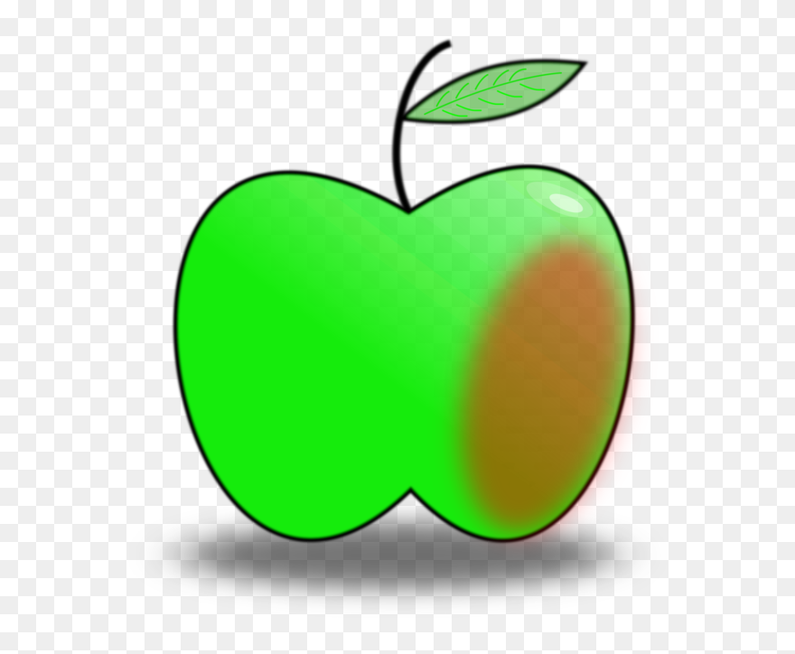 Seedless Fruit,plant,malus - صور تفاح اخضر كرتون Clipart