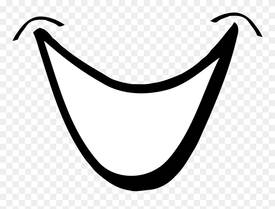 Cartoon Smile Clip Art - Png Download