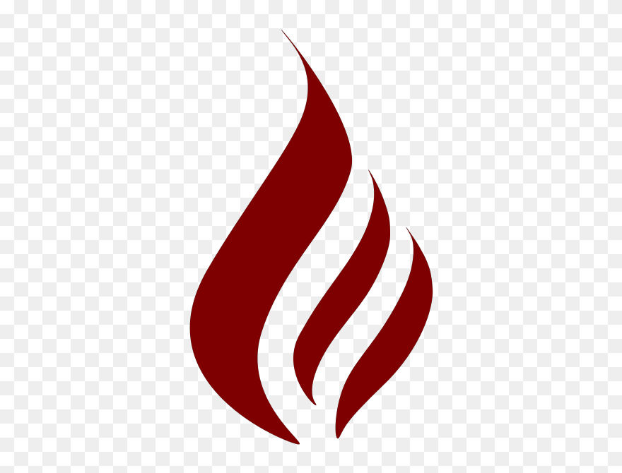 Maron Flame Logo Svg Clip Arts - Png Download