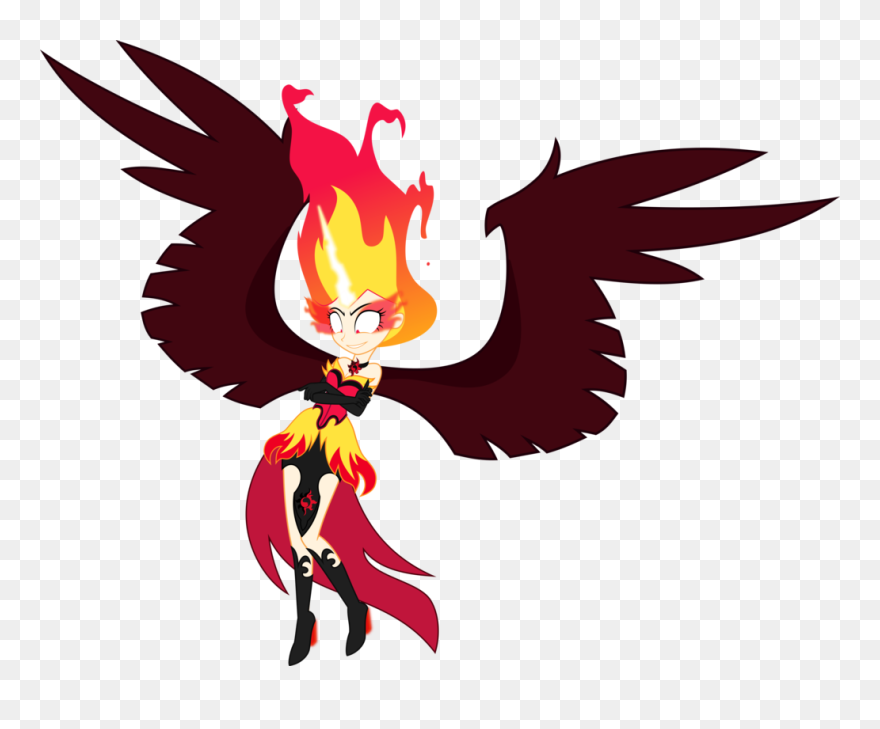 Eqg Au Solar Eclipse Full Body By Xebck D9f265 By Minifluttersyl - My Little Pony Midnight Shimmer - Png Download