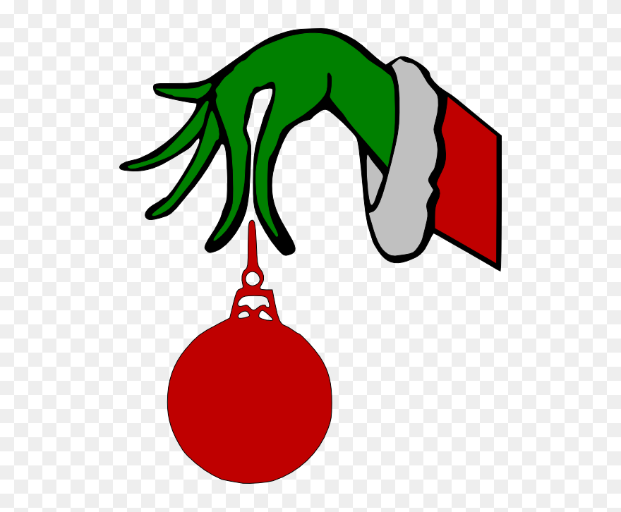 Grinch Png Silhouette - Grinch Countdown To Christmas Clipart