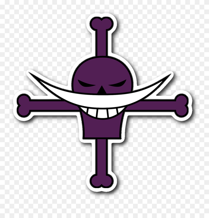 White Beard One Piece Logo Clipart