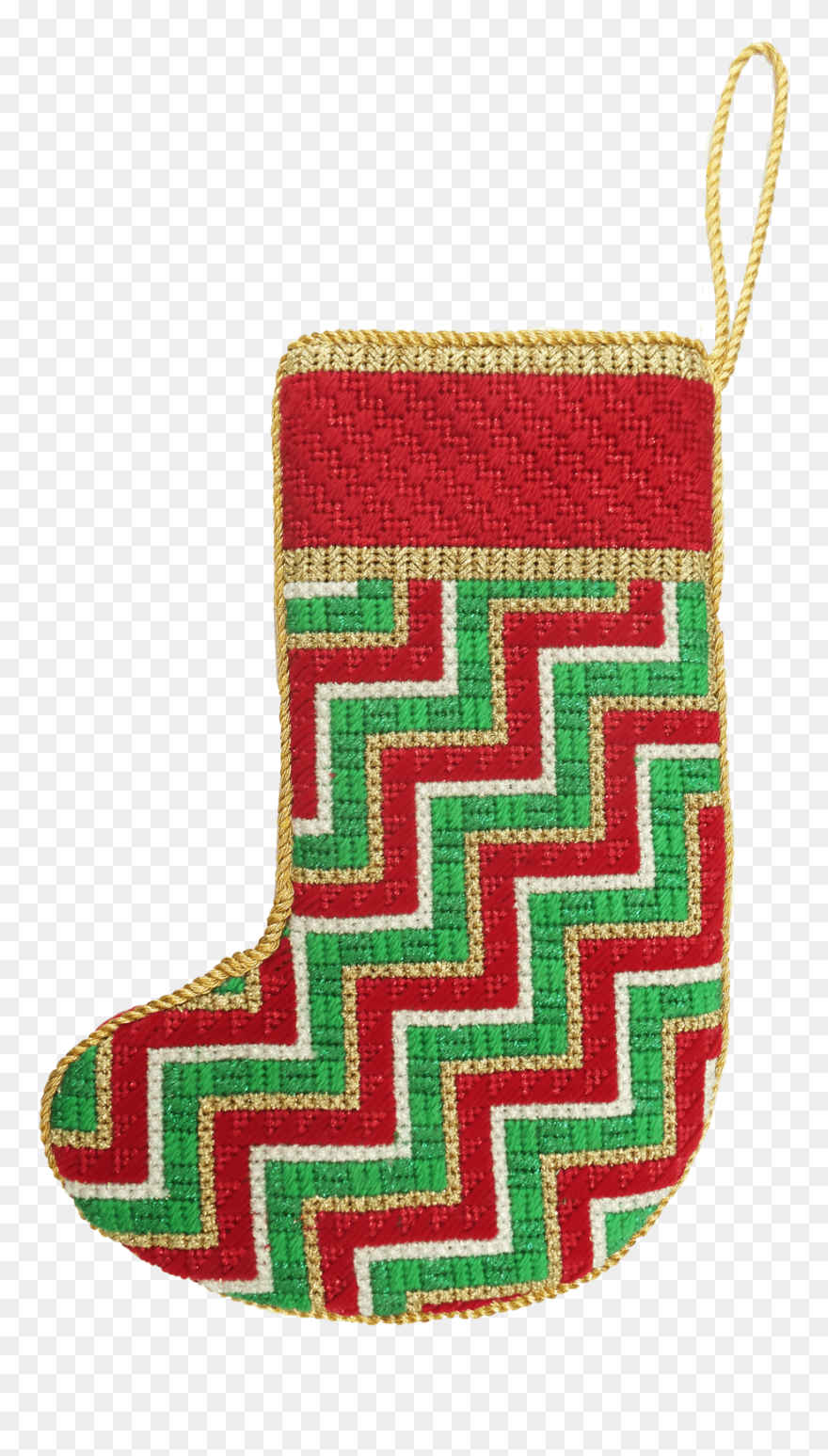 <img Src="needlepoint Christmas Stocking Ms 10" Alt Clipart
