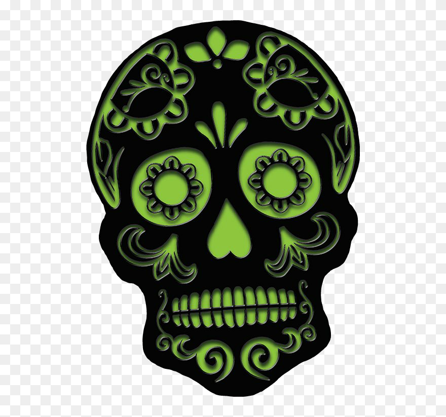 #dayofthedead #diadelosmuertos #sugarskull #skeleton - Day Of The Dead Clipart