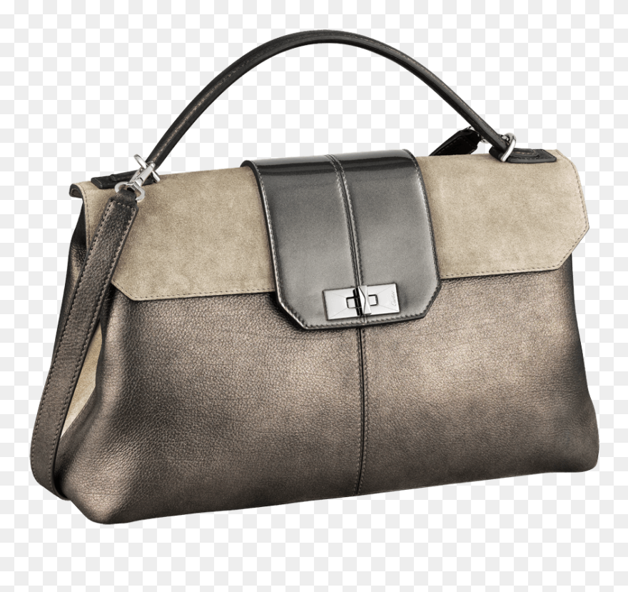 Grey Women Bag Clip Arts - Bag For Women Transparent Background - Png Download