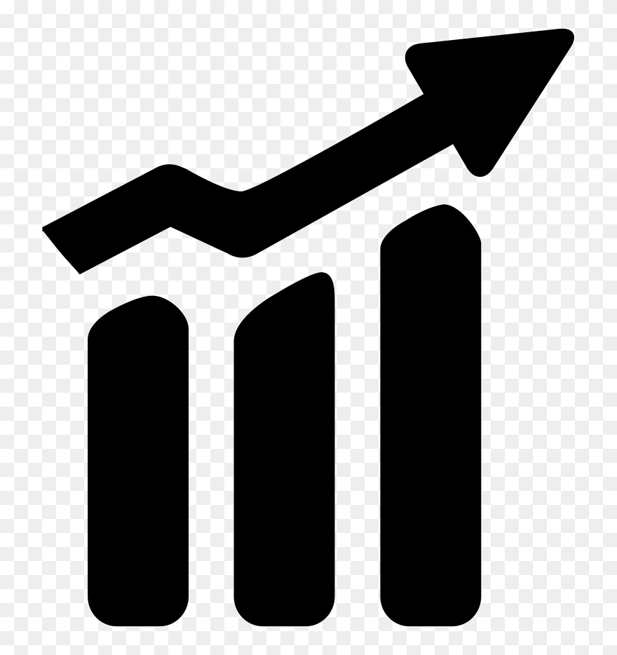 Transparent Upward Trend Icon Clipart