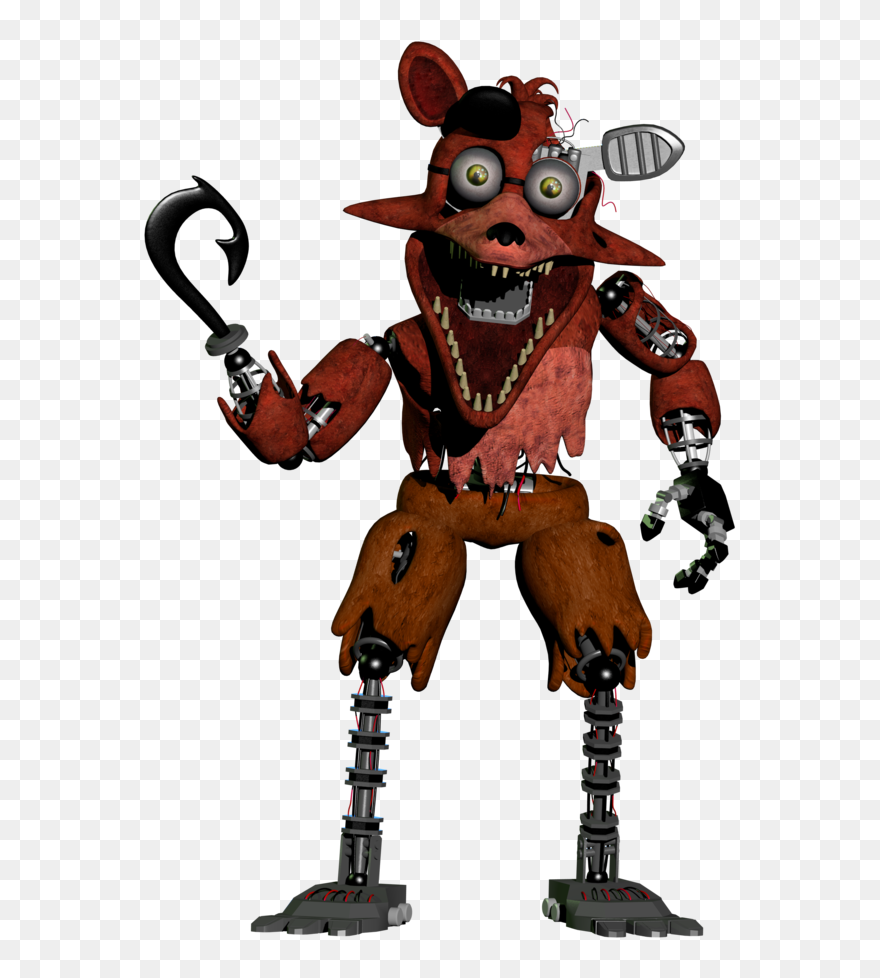 Five Nights At Freddy"s 2 Art Jump Scare Drawing - Foxy Five Nights At Freddy's Clipart
