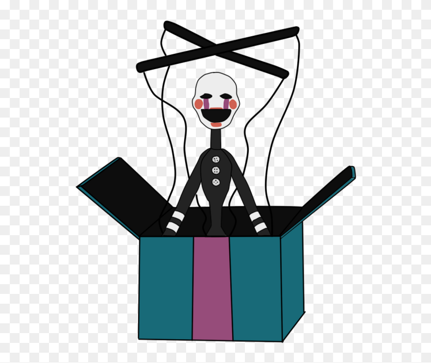 Clip Art Freeuse Download Marionette Drawing Five Nights - Drawing Five Nights Freddy - Png Download