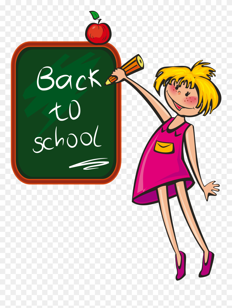 School Days Clip Art - Png Download